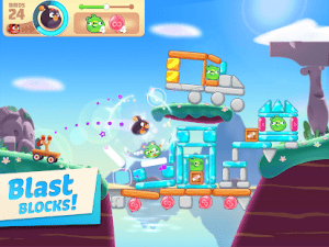 Angry birds journey mod apk android 1.0.1 screenshot