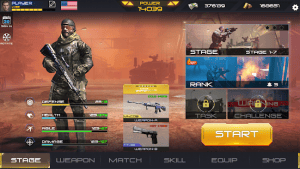 Call of battle target shooting fps game mod apk android 2.0 screenshot