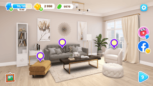 Color home design makeover paint your love story mod apk android 1.11 screenshot