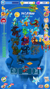 Dragons Evolution Best Merge Idler MOD APK android 2.1.7 Banner