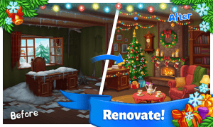 Farm snow happy christmas story with toys & santa mod apk android 2.23 screenshot