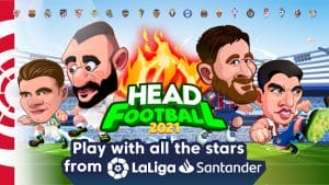 Head football laliga 2021 skills soccer games mod apk android 6.2.6 screenshot