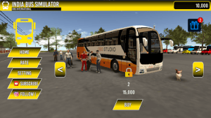 India bus simulator mod apk android 2.1 screenshot
