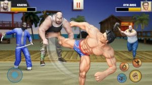 Ninja superhero fighting games city kung fu fight mod apk android 7.1.2 screenshot
