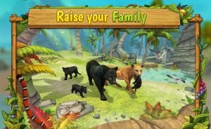 Panther family sim online animal simulator mod apk android 2.15 screenshot