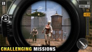 Sniper zombies offline shooting games 3d mod apk android 1.27.0 screenshot