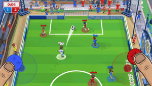 Soccer battle 3v3 pvp mod apk android 1.12.3 screenshot