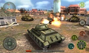 Tank strike 3d war machines mod apk android 2.0 screenshot