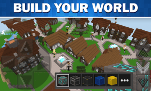 Worldcraft 3d build & block craft mod apk android 3.6.3 screenshot