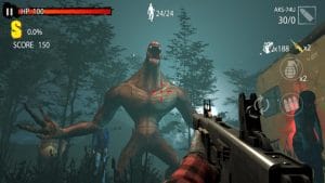Zombie hunter d day mod apk android 1.0.805 screenshot