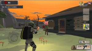 Zombie hunter shooter survival mod apk android 1.0.17 screenshot
