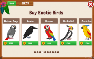 Bird land paradise pet shop game, play with bird mod apk android 1.81 screenshot