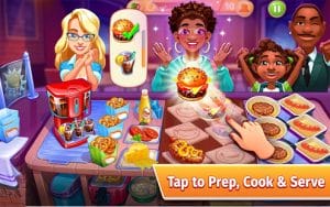 Cooking craze the worldwide kitchen cooking game mod apk android 1.67.0 screenshot