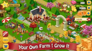 Farm day village farming offline games mod apk android 1.2.44 screenshot