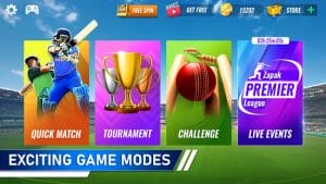T20 cricket champions 3d mod apk android 1.8.301 screenshot