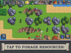 Tap craft mine survival sim mod apk android 1.1.6 screenshot