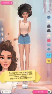 Top fashion style dressup & design game mod apk android 0.99 screenshot