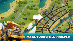 Transit king tycoon seaport and trucks mod apk android 4.7 screenshot