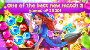 Charms of the Witch Magic Mystery Match 3 Games MOD APK android 2.34.2 Banner