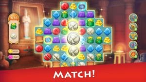 Cradle of Empires Match 3 Game. Egypt jewels MOD APK android 6.7.5 Banner