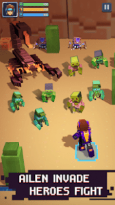 Craft pixel hunter zombie rise mod apk android 0.0.8 screenshot