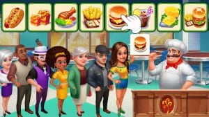 Crazy chef food truck restaurant cooking game mod apk android 1.1.50 screenshot