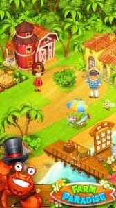 Farm paradise fun farm trade game at lost island mod apk android 2.19 screenshot