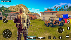 Real commando mission free shooting games 2021 mod apk android 4.9 screenshot