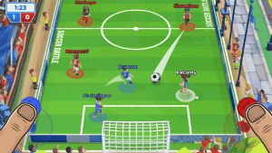 Soccer battle 3v3 pvp mod apk android 1.15.5 screenshor