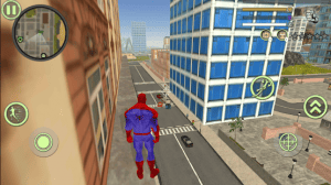 Super rope hero spider open world street gangster mod apk android 1.0 screenshot