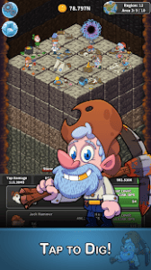Tap tap dig idle clicker game mod apk android 2.0.6 screenshot