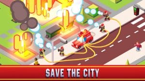 Idle firefighter empire tycoon management game mod apk android 0.9.3 screenshot