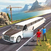 Limousine Taxi Driving Game MOD APK android 1.13