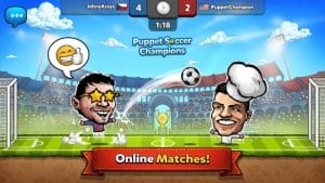 Puppet soccer champions league mod apk android 3.0.4 screenshot