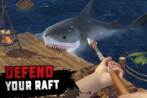 Raft survival ocean nomad simulator mod apk android 1.81 screenshot