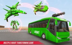Army bus robot car game transforming robot games mod apk android 4.5 screenshot