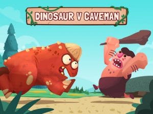 Dino Bash Dinosaurs v Cavemen Tower Defense Wars MOD APK android 1.4.3 Banner