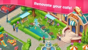 Grand Cafe Story New Puzzle Match -3 Game 2021 MOD APK android 2.0.25 Banner