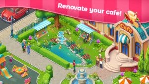 Grand cafe story new puzzle match 3 game 2021 mod apk android 2.0.25 screenshot