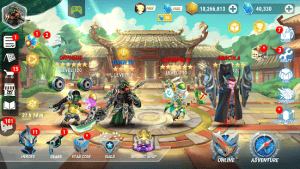Heroes infinity rpg + strategy + super heroes mod apk android 1.34.06 screenshot