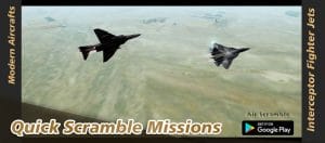 Air scramble interceptor fighter jets mod apk android 1.7.0.5 screenshot