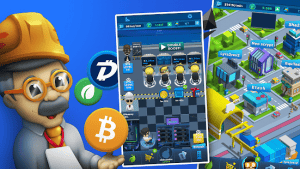 Crypto idle miner bitcoin mining game mod apk android 1.7.0 screenshot