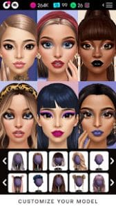 Glamm'd style & fashion dress up game mod apk android 1.5.7 screenshot