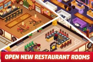 Idle restaurant tycoon koch simulator empire mod apk android 1.14.1 screenshot