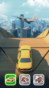 Mega ramp car jumping mod apk android 1.2.2 screenshot