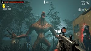 Zombie shooting game zombie hunter d day mod apk android 1.0.820 screenshot