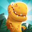 Dino Bash  Dinosaurs v Cavemen Tower Defense Wars MOD APK android 1.5.2 Icon