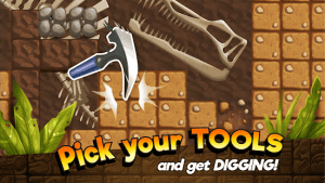 Dino quest dig & discover dinosaur game fossils mod apk android 1.8.5 screenshot