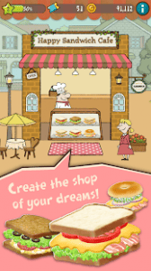 Happy sandwich cafe mod apk android 1.1.7.0 screenshot