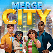 Merge City Building Simulation Game MOD APK android 1.0.2372